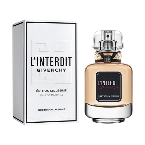 givenchy l'interdit millesime nocturnal jasmine|l'interdit Givenchy perfume.